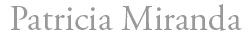 Patricia Miranda